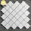 Polished Thassos White Lantern Backsplash Bathroom and Kitchen Tile