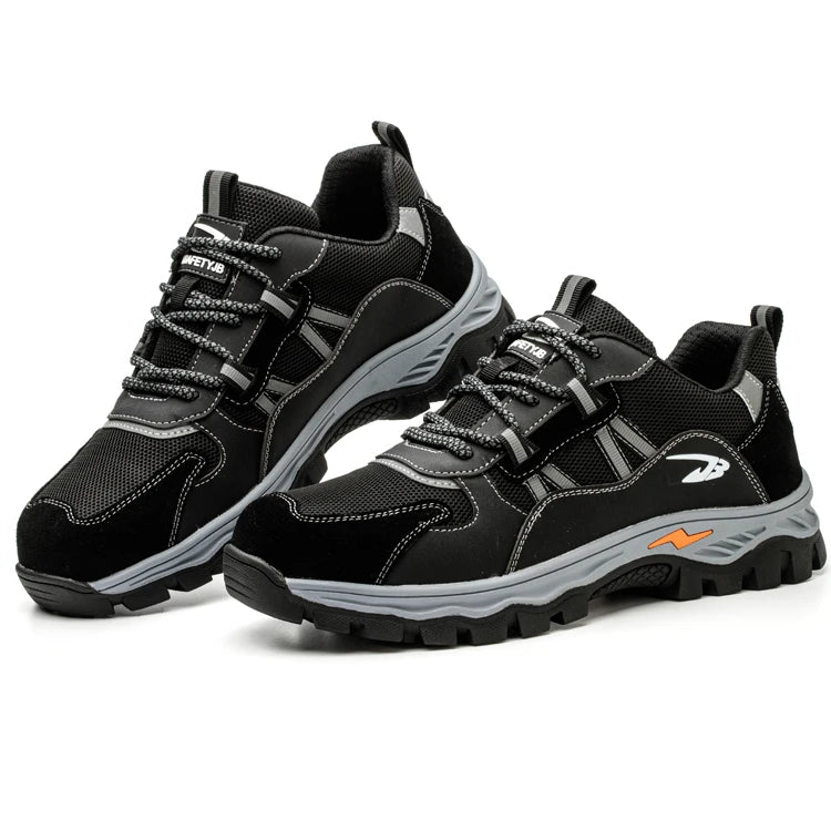 CE Certified Steel Toe Sports Anti-Slip Oil Resistant Safety Boots for Men Winter Summer Autumn Work Construction Factory Use