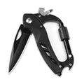 Changlin 7340 Carabiner Knife Bug Out Bag Essentials EDC Survival Kit Survival Preparedness Multitool with Glass Breaker MegaBDM