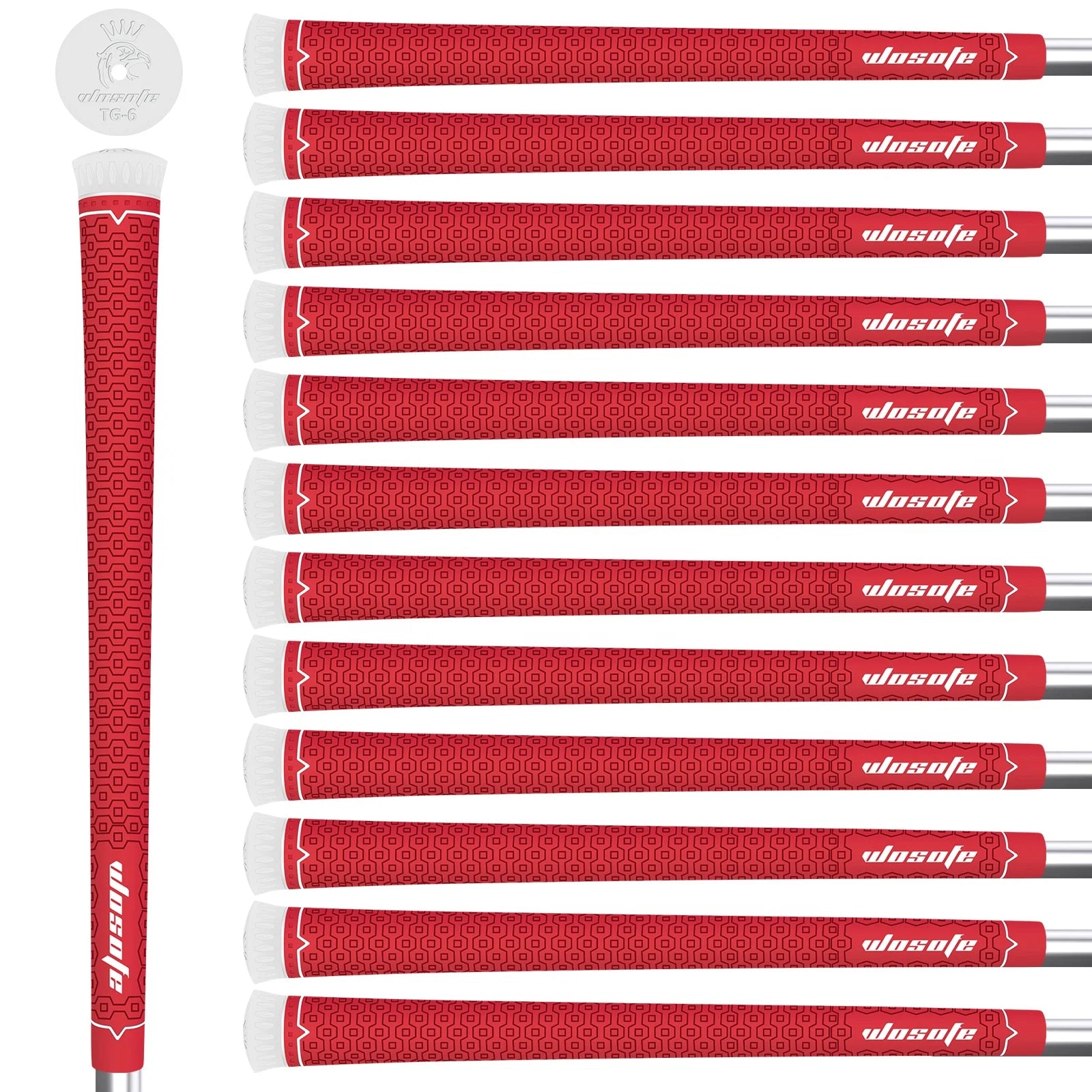 Wholesale  Factory Price  Non-slip and Durable Men's Standard Rubber Golf Irons Grips