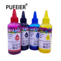 100ML Bottle Premium Refill Pigment Ink Compatible for Epson 4 Color Inkjet Printer Printing CISS Pigment Ink