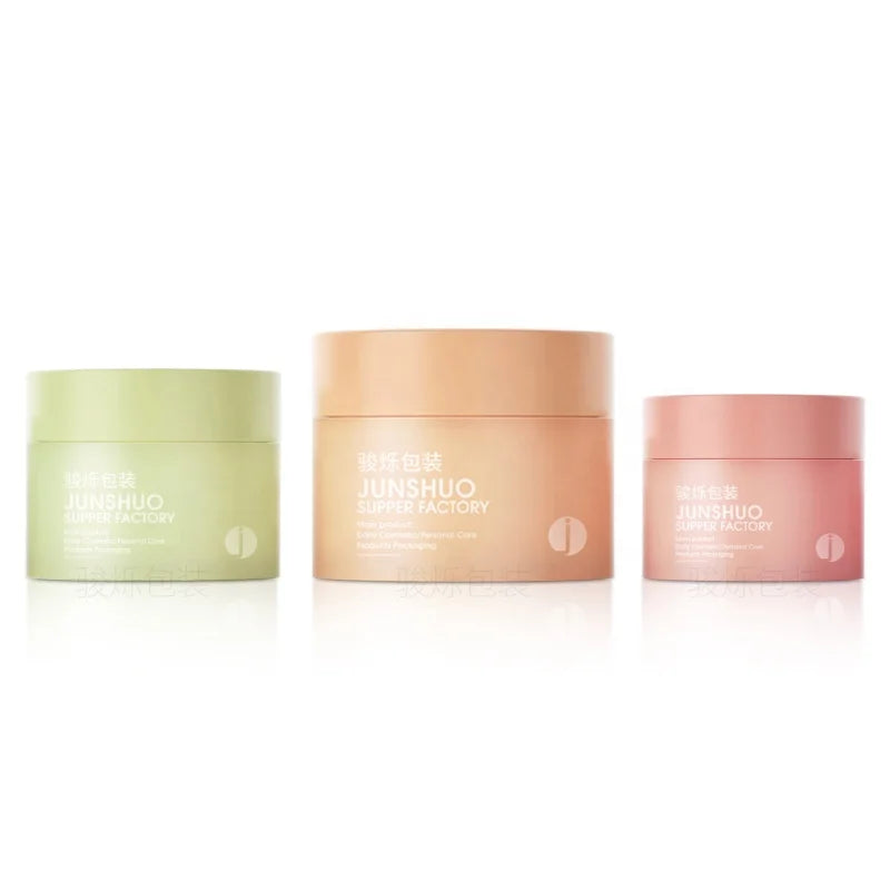 Nice-looking 250ml 200ml 100ml Plastic Customizable PP Hair Mask Jar