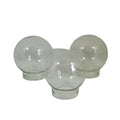 DIY Empty Plastic Snow Globe Glass with Music Christmas with Round Resin Colorful Base Custom