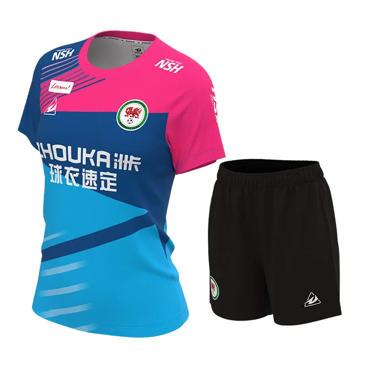Factory Wholesale Custom Football Sport Wear Shirt New Design  Customized Women Training Soccer Uniforms Set