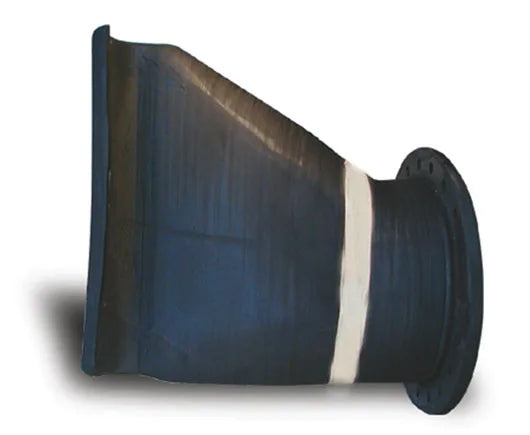 DN100 4inch Flexibility Rubber Duckbill Check Valves to Control Back Pressure From Sewage Treatment Plants EPDM Rubber