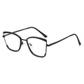 2024 High Quality Unisex Optical Frame Cat Eye Design Adult Eyewear Fashionable Popular Glasses Splicing Style