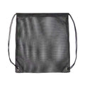 Fashion Mesh Breathable Drawstring Backpack for Beach Travel Fitness Swimming Football Basketball Shopping Shoulder Tote Net Bag
