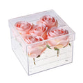 Hot Sale 3mm Thick Clear Acrylic Gift Box with Lid for Candy Jewelry Flower Display-Wedding & Birthday