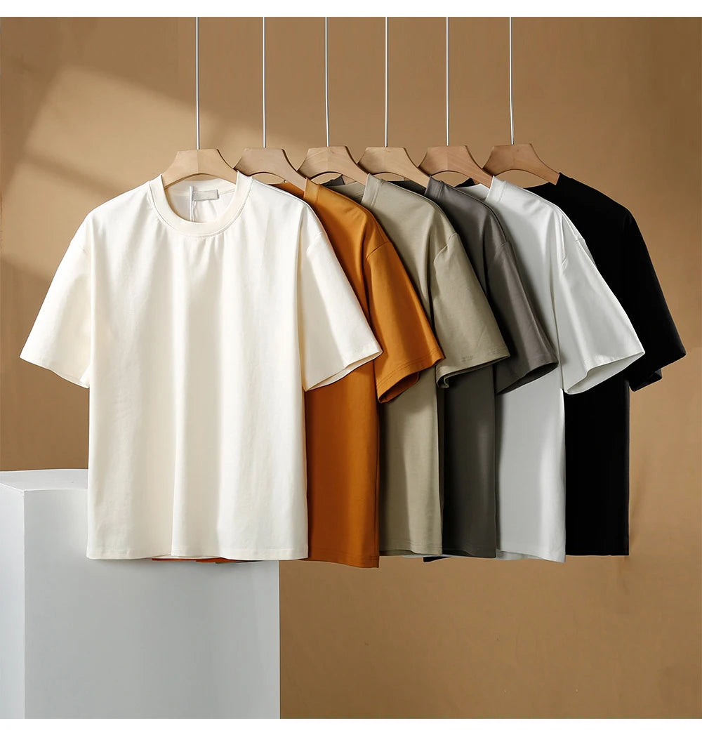 Clothes Manufactory Breathable O-Neck Men's Knitted 100% Cotton Short Sleeve Custom T-Shirt with Digital Printing
