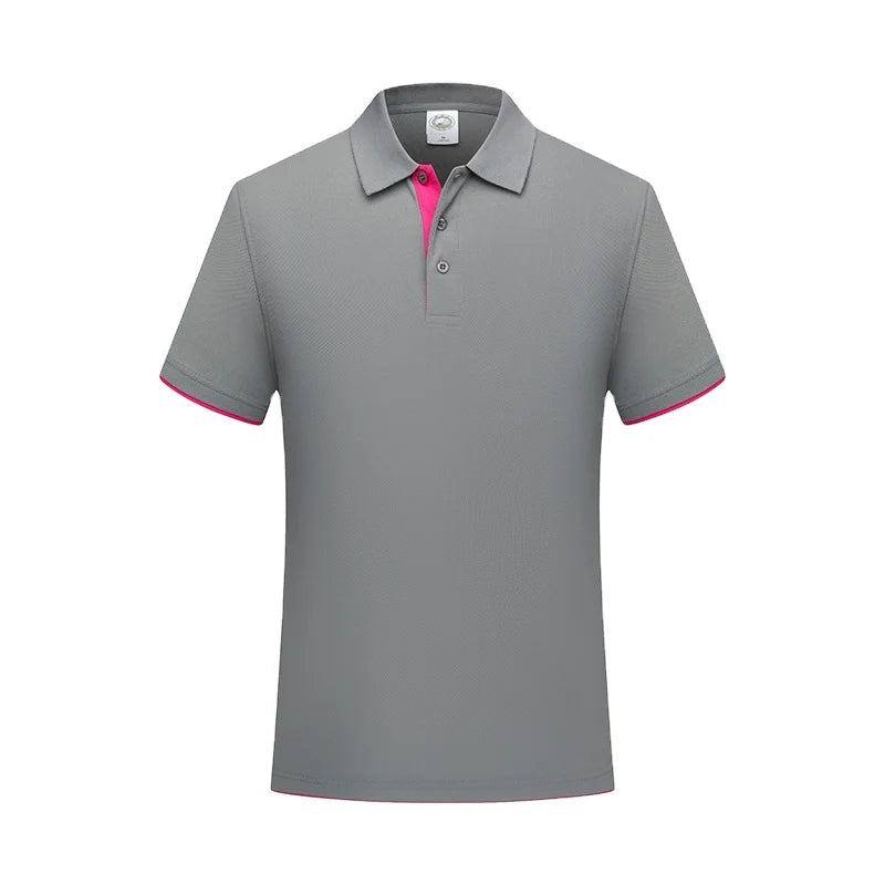 High Purity Cotton Soft Fabric Men's Polo Shirts Casual Golf t Shirts Short Sleeve Over Size Polo t Shirts for Men