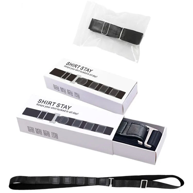 Men's and Women's Shirts Fixed Non-slip Anti-wrinkle Straps Shirt Stay Belt