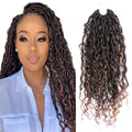 18 Inch River Locs Wholesale Crochet Braid Hair Goddess Locs Crochet Hair Goddess Crochet Hair Goddess Faux Locs