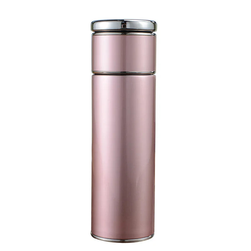 2024 High Quality 500ml  Portable Stainless Steel Thermos Tea Water Separation Bottle Office Coffee Tea Cup Mug