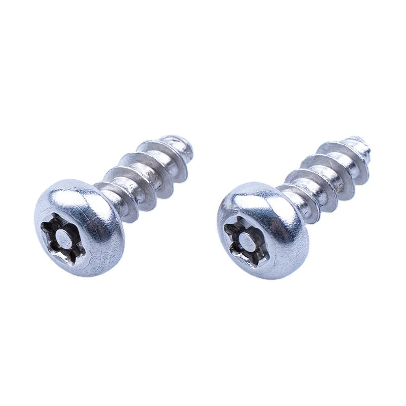 Anti Theft Security Screws  Torx Lobe Button Head Tamper Proof Bolts