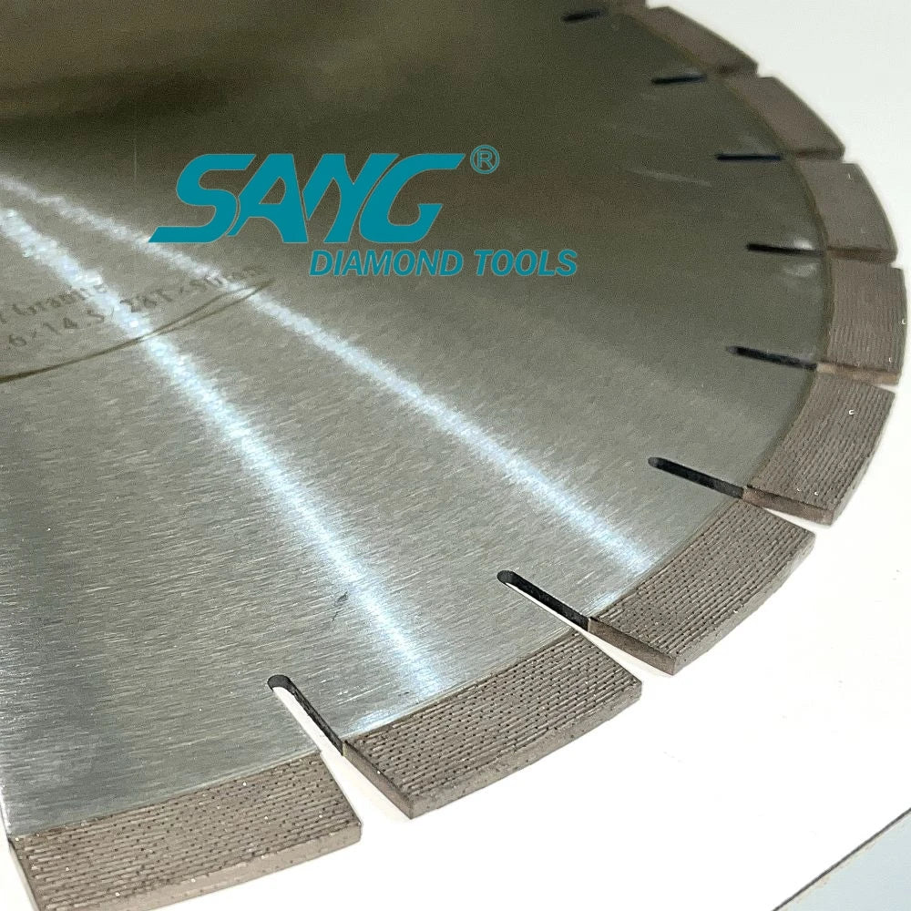 SANG Tools Arix Technology D400mm Industrial Grade Array Pattern Diamond Saw Blade Cutting Disc for Cutting Granite or Quartz