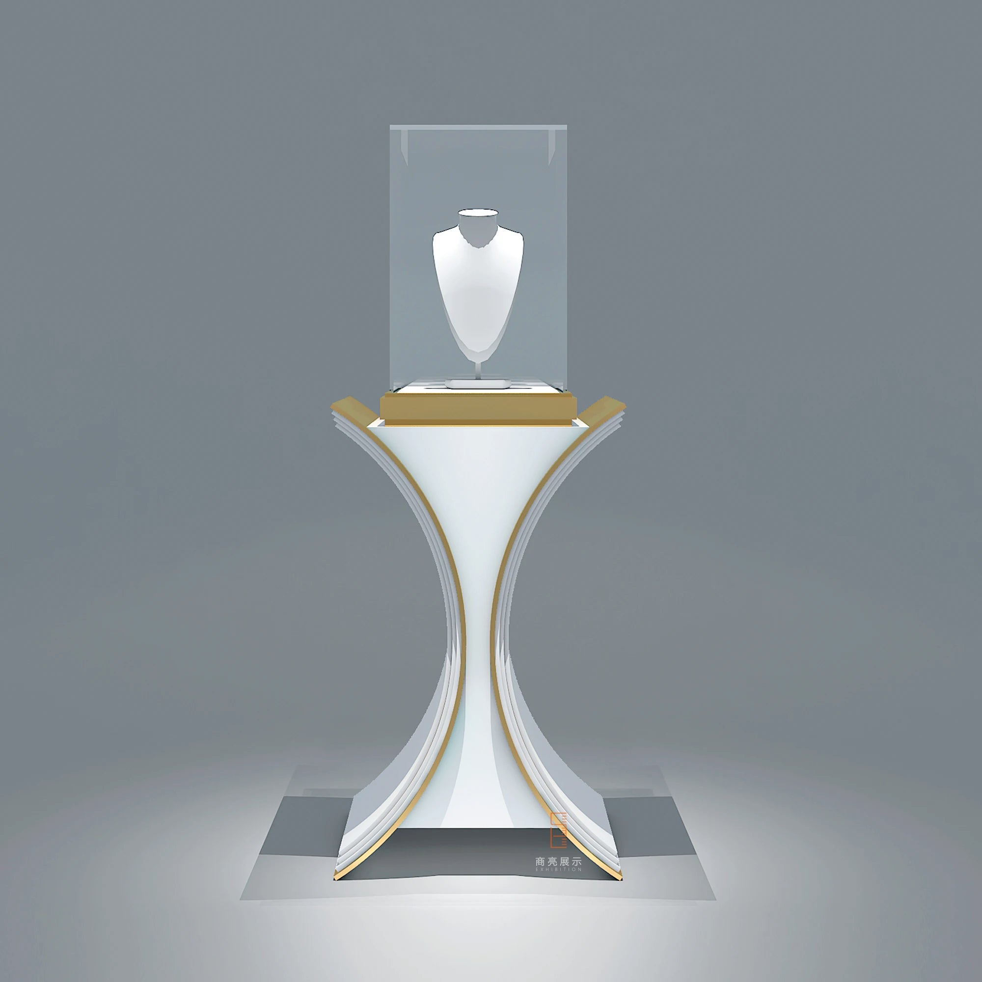 Jewelry Store showcase Necklace Jewelry Display Fashion Cabinet Earrings Rings Showcases Custom Display China Cabinets