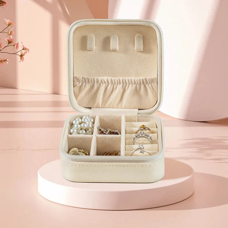 Mystery Box Jewelry Packaging Cute Travel Organizer Storage case Protective Jewelry Box with Message Card