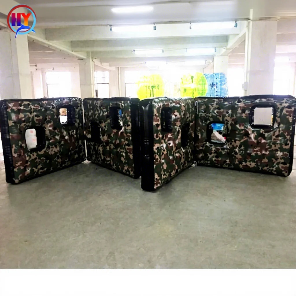 Outdoor Indoor Cs Inflatable Bunkers Paintball Air Bunker Field /Paintball Obstacle Bunkers for Sale