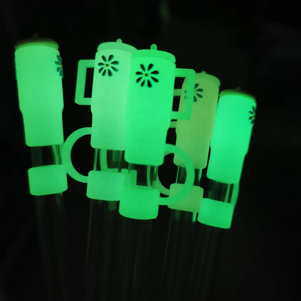 Wholesale Customized Logo BPA-Free Food Grade Silicone 10mm CE Certified Reusable Modern Eco-Friendly Drinking Bar Accessories