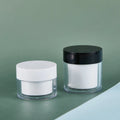Newest Arrival 20g-50g Ps Jar for Skin Care Eye Cream White Liner and Plastic Cap Recyclable
