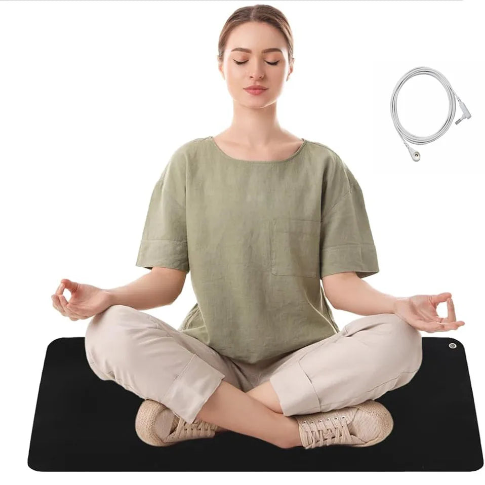 New Design Thick and Comfortable Yoga Pilates Meditation Grounding Mat