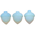 natural gemstone Stone Hazelnut Ornaments Opalite Pine Nuts Carved Home Decoration Crystal Crafts for Christmas