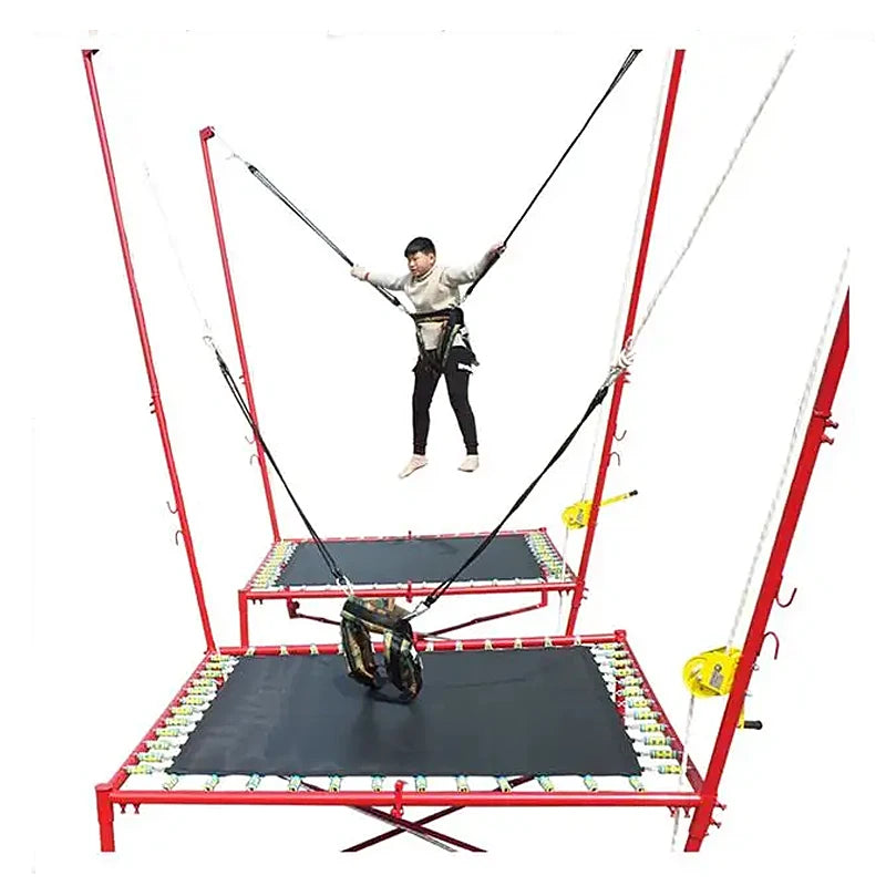Commercial Grade Durable Adjustable Harness Bungee Trampoline for Amusement Park Adventure Playground Outdoor