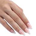 High Quality Medium Length Ballerina Coffin Fakenails False Nails Artificial French Press on Nails Designer