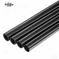 Custom Length Carbon Fiber Heating Tube 3k Braided Cloth 10 20 30 Inches 1mm 0.5mm Thin-Walled Carbon Fiber Rod with Epoxy Resin