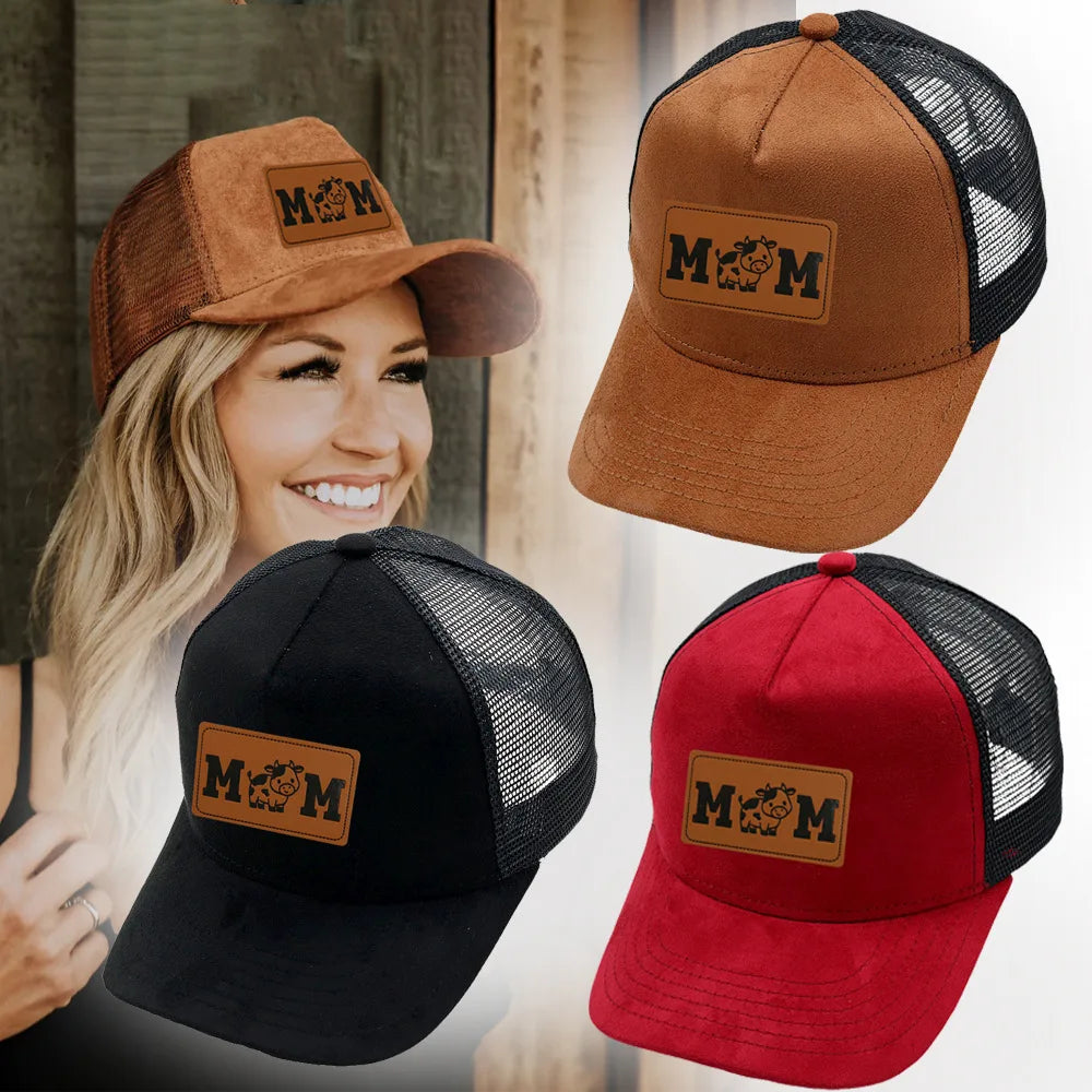Fashion Suede Mesh Snapback Cap Custom Embroidery Trucker Hats Gorras Structured High Profile Dad Hat for Men Women Wholesale