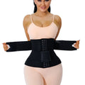 Premium Neoprene Waist Trainer Tummy Tuck Corset with Double Belt Breathable Slim Shapewear Sauna Sweat Plus Size Waist Cinchers
