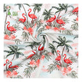 Custom Hawaiian 100% Rayon Fabric Animal Print Linen for Girls' Clothing-for Dresses Sleepwear and Lining