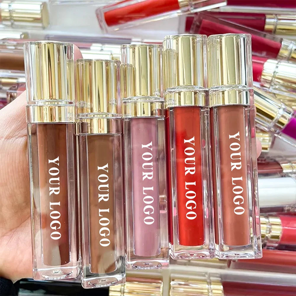 New Arrivals Wholesale Multi-Colors Lipgloss Waterproof Lip Gloss Makeup Lipstick Private Label Vegan Liquid Matte Lipstick