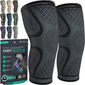 2024 Unisex Adjustable Nylon Knee Brace Soft Orthopedic Sport Sleeve for Knee Pain Relief New Improved Knitting Knee Support