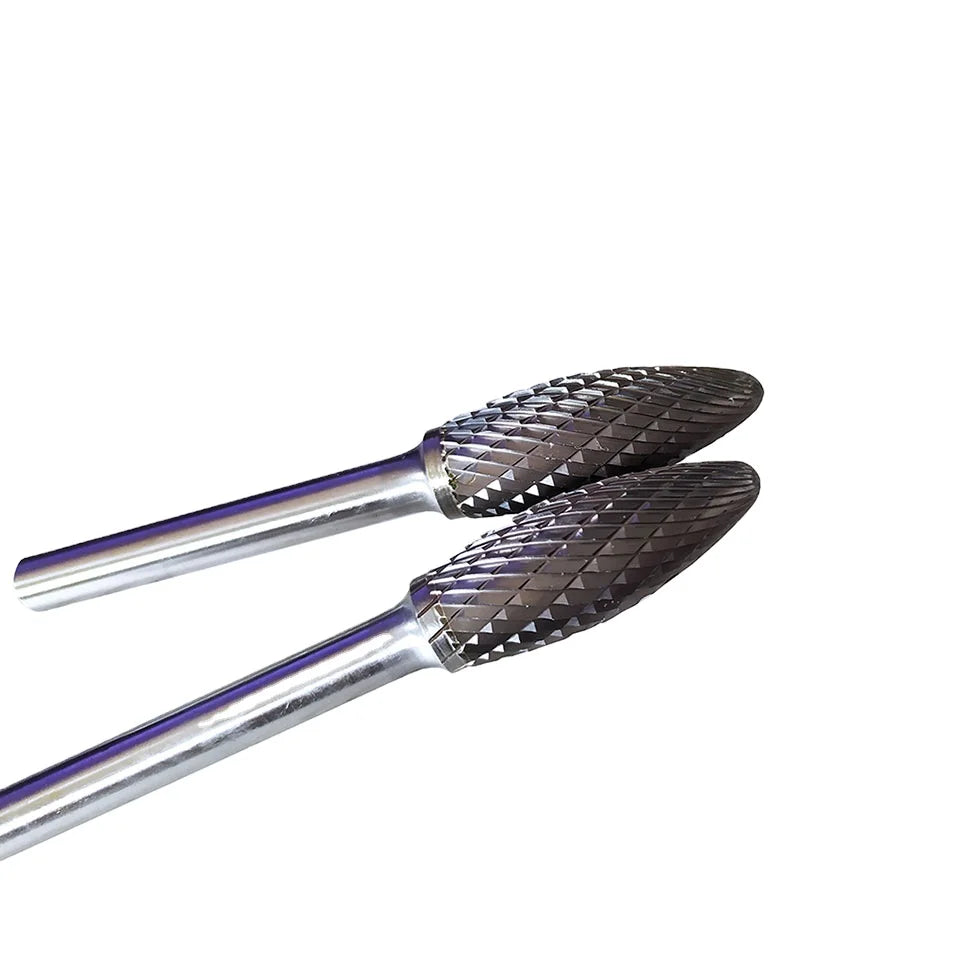 Tungsten Carbide Rotary File Cutting Burrs Tool Set Solid Carbide Burr Grinding Metal Cutters for Garden Use OEM Customizable