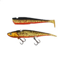 Newbility Fishing Lure 110mm Jig Head Paddle Tail Soft Fishing Bait
