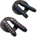 Custom Wholesale Anti-slip Heavy Exercise Foam Jump Rope Fitness Training Skipping Jump Rope with Foam Handle