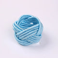 Wholesale Handmade Wedding Water Blue Woven Napkin Ring