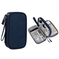 Portable Travel Electronic Accessories Earphone Cable Organizer Bag for USB Data Earphone Charger Kit