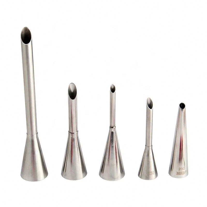 Stainless Steel Nozzle Cake Cream Puff Decor Small Pastry Icing Piping Tool Cake Decorating Tip
