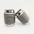 Double Layer EXhaust Flex Pipe Bellow Flexible Joint Coupler 102mm in Length Auto Accessories