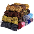 1Pair Outdoor Hiking Leisure Casual Sneakers with Double Striped Boots Shoe Laces Double Color Polyester Accessories