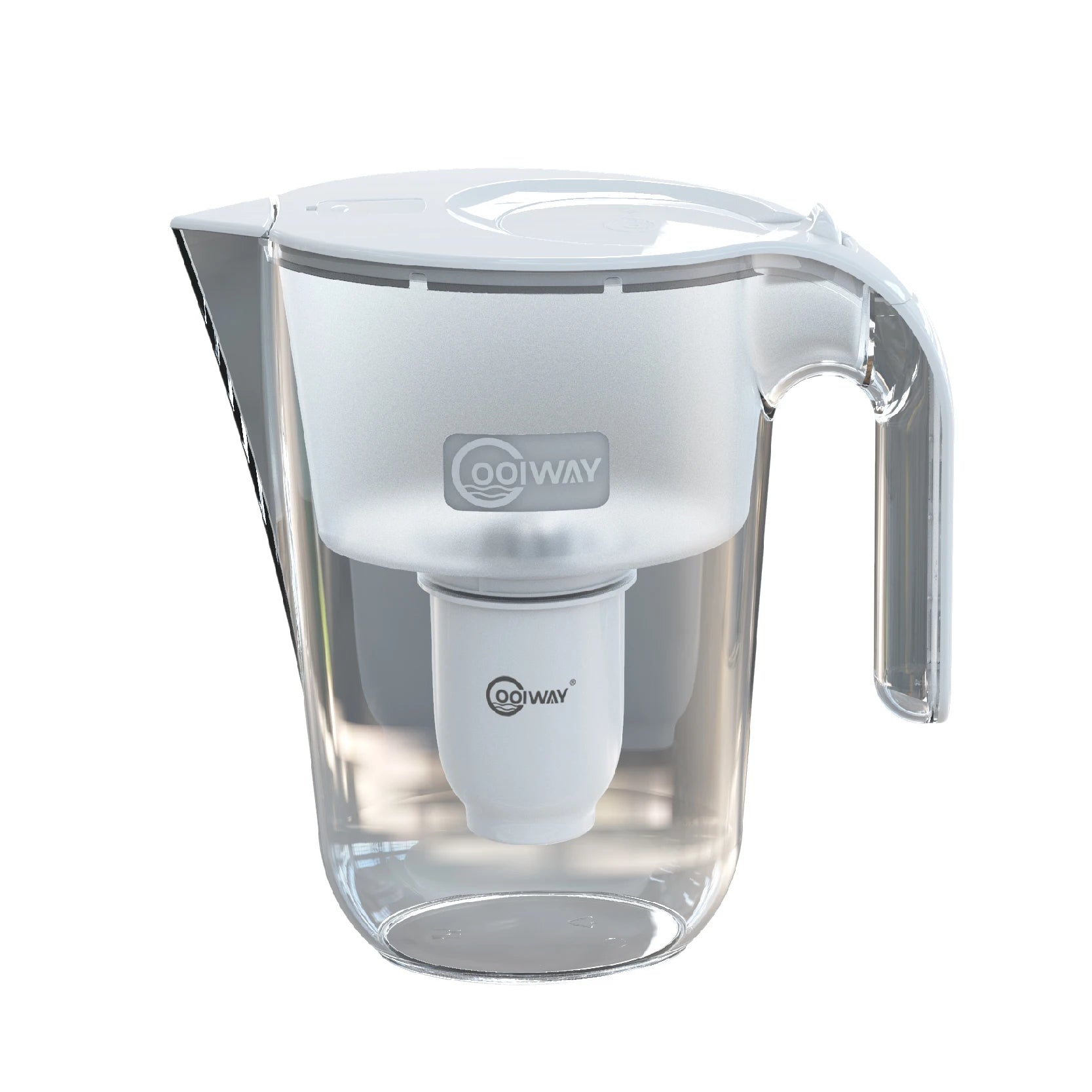 Big Capacity Eco-friendly Advanced Alkaline Water Filter Portable Replacement Alkaline Water Filter Pitcher