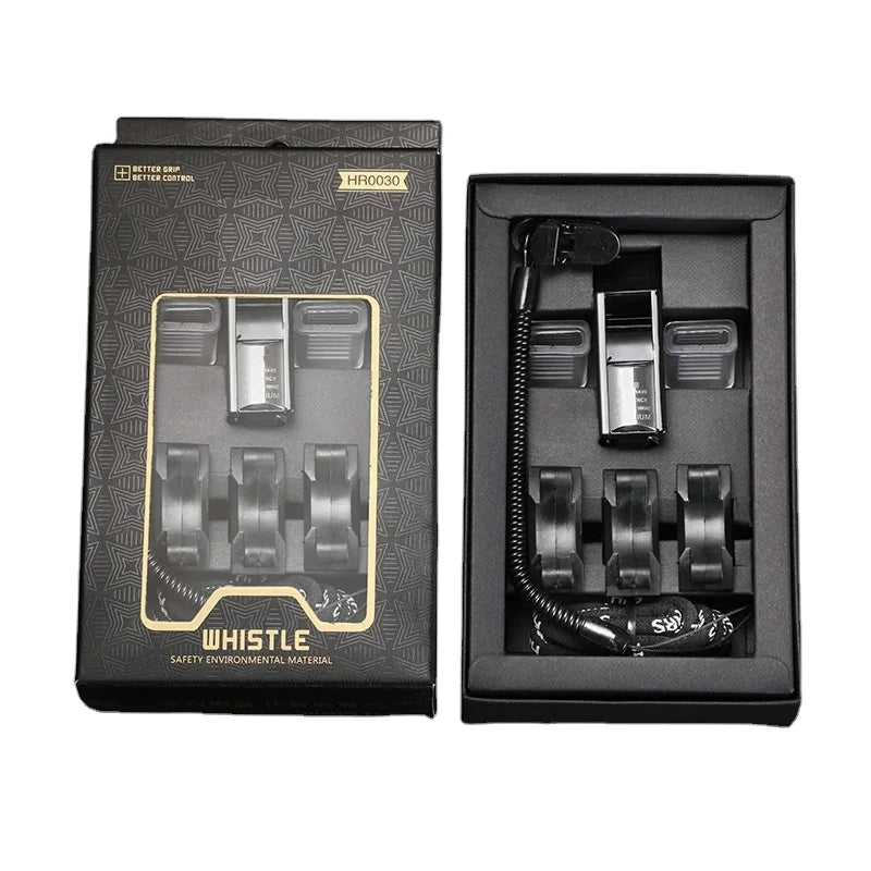 Hot Sale Camping Grip Gift Box Soccer Whistle Basketball Professional Soccer Referee Whistle