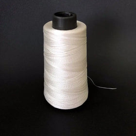 High Quality White Color Natural Machine Sewing 100% Pure Silk Yarn Cord Thread for Embroidery