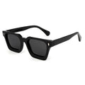 Vintage Designer Sunglasses Famous Brands Retro Black Square Polarized Sunglasses 2025 Mens Acetate Sunglasses