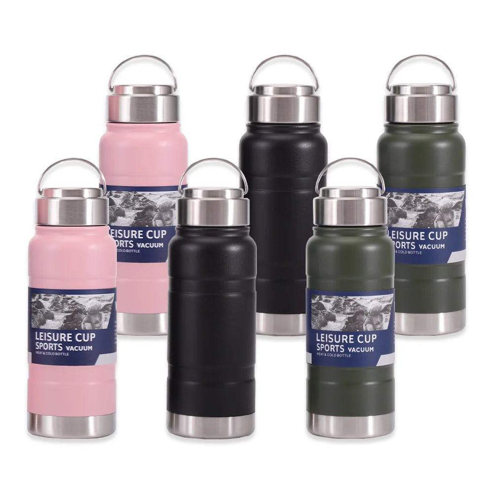 17oz Hot Sales Stainless Steel Water Bottle Portable Logo Custom Insulated Double Wall Sports Bottle BPA Free