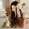 IVANHOE Factory Wholesale 2024 Hot Selling Spring Hair Accessories Floral Women's Organza Hair Clips Bow Hair Clips