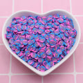 1KG/Bag 5mm Non-toxic Night Sky Moon Star Clay Slice Dots Sprinkles Figurine Pattern Shaker Filler Slime Supplies Artistic