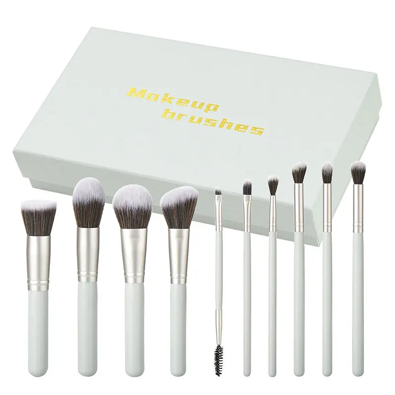 Wholesale Makeup Set Foundation Cosmetics Blush Powder Beauty Tools for Face Cheek Synthetic Hair Custom Gift Box Makeup Brushes
